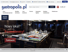 Tablet Screenshot of gastropolis.pl